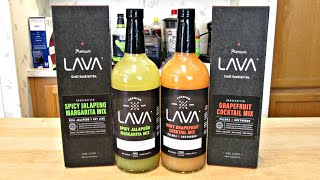 Drinking Under Quarantine - Lava Mixers Unveil/Review - PoorMansGourmet