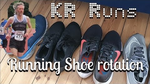 My current running shoe rotation...