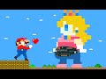 Mario vs the Giant zombie Pregnant Peach maze - If Mario love Peach | Game Animation