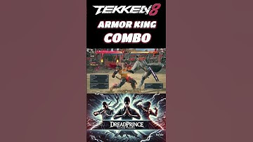Insane ARMOR KING High Damage Combo - Tekken 8 #tekken7 #tekken #armorking #yt #shorts #鉄拳8 #tekken8