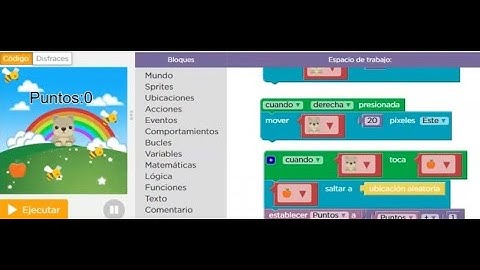 Creación de juego básico en code.org