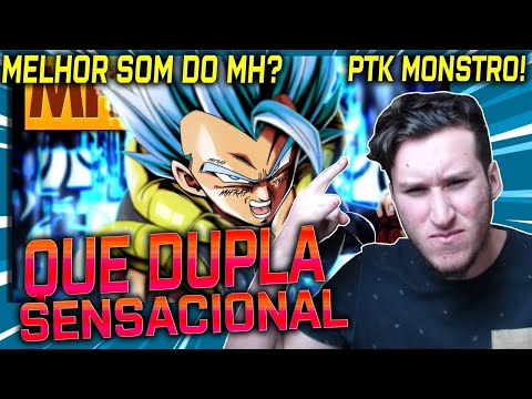 (FIQUEI SEM REAÇÃO) Tipo Gogeta 🌌 Ft. PTK | Style Trap | Prod. Kabeh | MHRAP / REACT