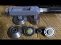 Сделал ручной роликовый кромкогиб. Made manual roller cromogen.