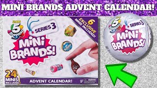 ZURU 5 Surprise Mini-Brands Series 3 Advent Calendar – Outdoor Fun