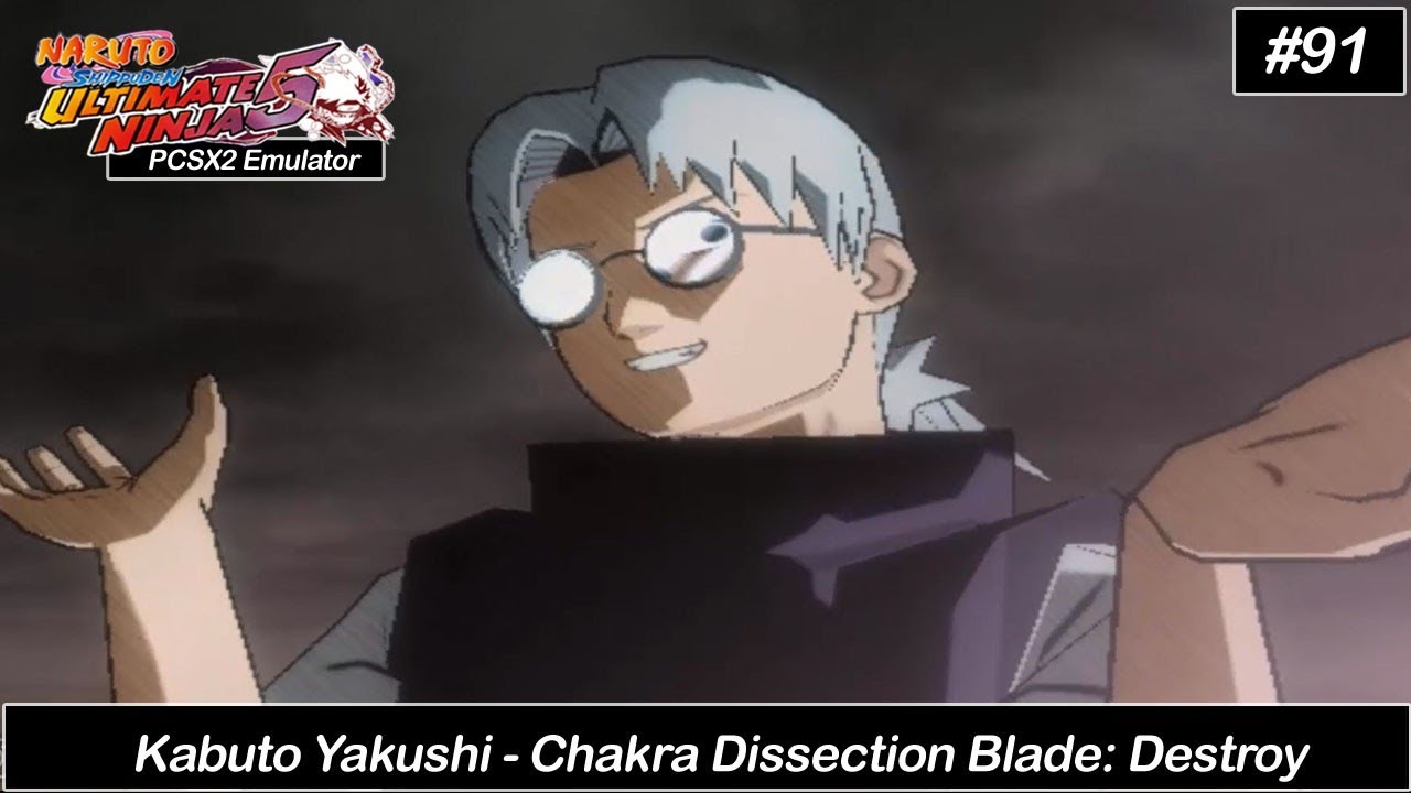 Kabuto Yakushi Ultimate Jutsu - Chakra Dissection Blade: Destroy