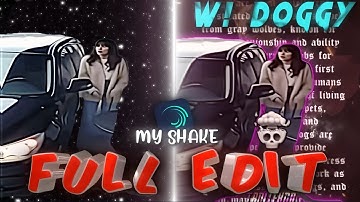 My Shake Full edit in Alight motion (+Preset) 