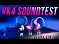 QKZ VK4 2.0 Soundtest vs VK4 OG, VK4 1.5, EDX Pro, TRN MT1 - Dynamic Battle!