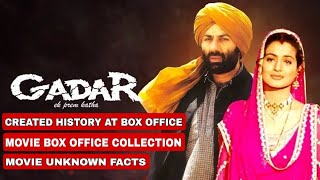 Gadar Ek Prem Katha 2001 Movie Box Office Collection, Budget and Facts gadar2 sunnydeol AJAY