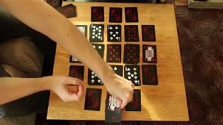 How to play Gridcannon: a single player game with regular playing cards screenshot 2