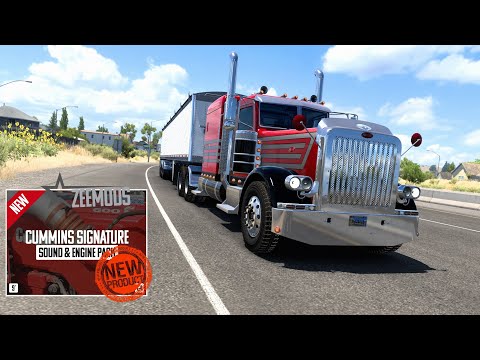 ATS | Peterbilt 389 (NEW Cummins Signature by Zeemods) American Truck Simulator (2K 60Hz)