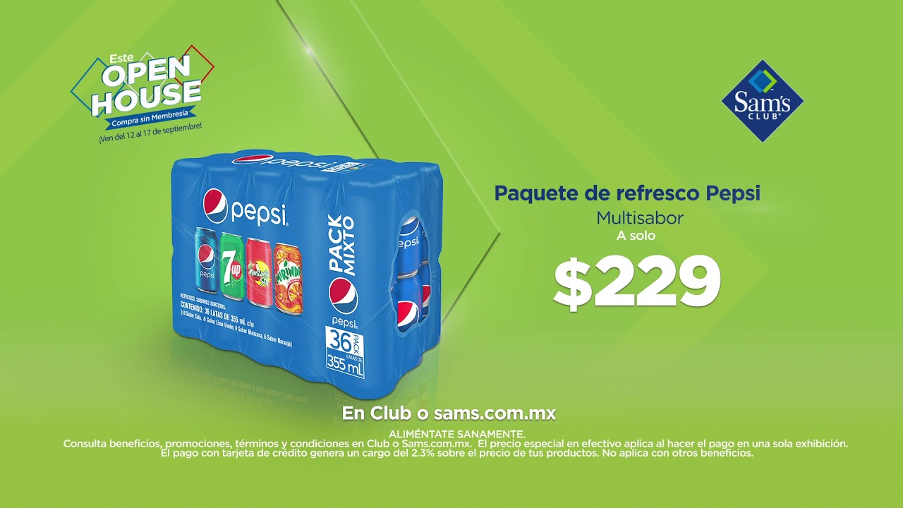 Sam's Club - Open House - Pepsi - YouTube