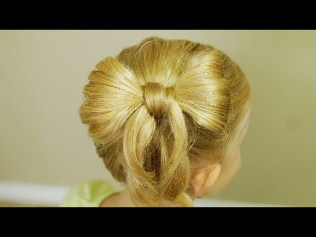 Zoella Straight Medium Brown Bun, Hair Bow, Ombré Hairstyle | Steal Her  Style