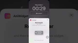 AniWidget App Video Tutorial - How to Add LockScreen Widget screenshot 3