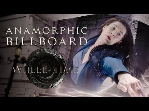 The Wheel of Time Anamorphic Billboards Around The World | Prime Video