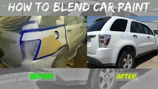 Car Painting: How to Spray and Blend Silver Metallic Paint 