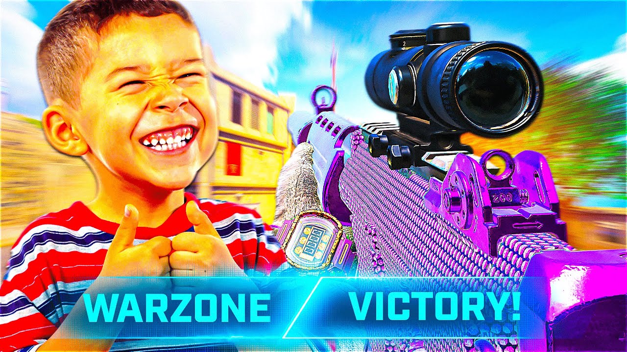 Carrying my 7 year old subscriber to his first warzone win