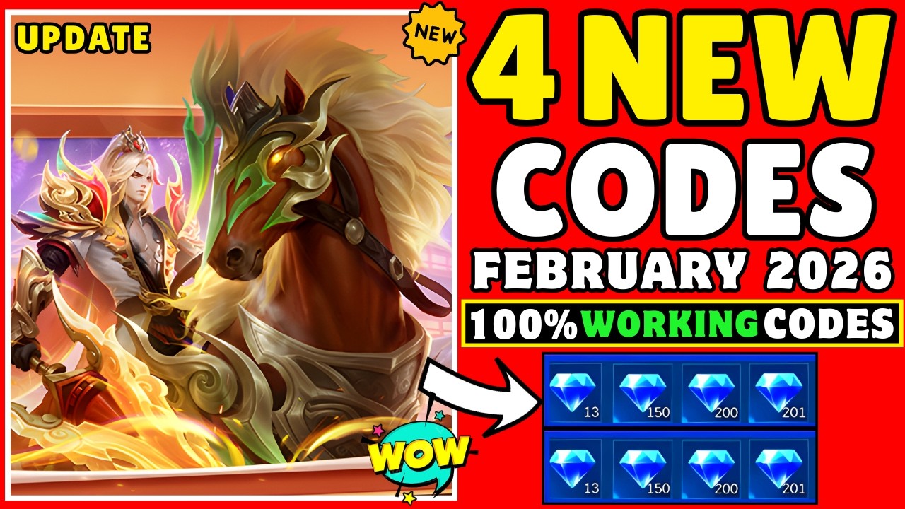Mobile Legends Redeem codes 14 February, 2026 - MLBB Diamond Codes + Promo Diamonds Mega Sale 2026