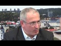 Михаил Ходорковский: Я воспринимаю себя как общественного деятеля И никуда не планирую избираться