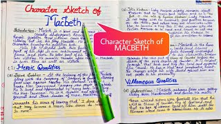 Macbeth character analysis