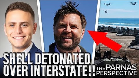 BREAKING: Artillery Shell DETONATES and DAMAGES JD Vance Security Detail Over Major Interstate