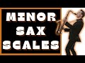 Minor Sax Scales Explained