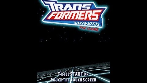 Transformers Animated: The Game (Credits - Nintendo DS - 2008)