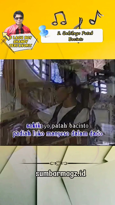5 Lagu Boy Shandy Terfavorit #laguminanghits