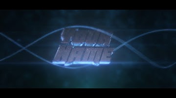 FREE Epic Blue Sync Intro Template #200 | Cinema 4D & After Effects Template