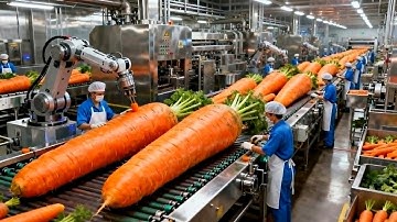 Inside a Modern Sweet Production Line: Carrot Cake from Raw Roots to Finished Slice (Full Process)