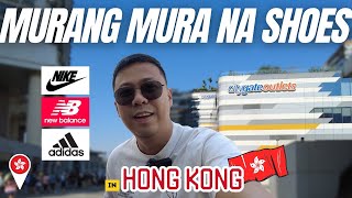 Shopping CHEAP Branded Shoes at Citygate Outlets + Walking Tour Citygate Outlets Hong Kong Vlog