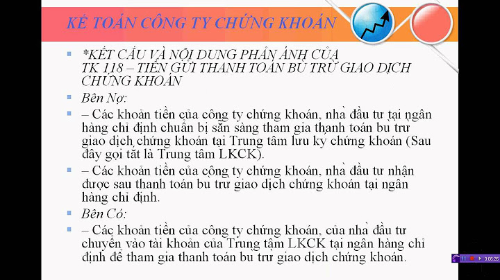 Thông tư hướng dẫn kế toán công ty chứng khoán năm 2024