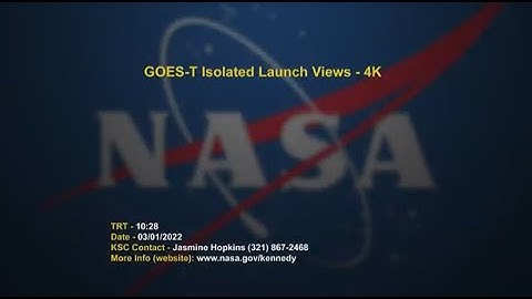GOES-T Launch Highlights