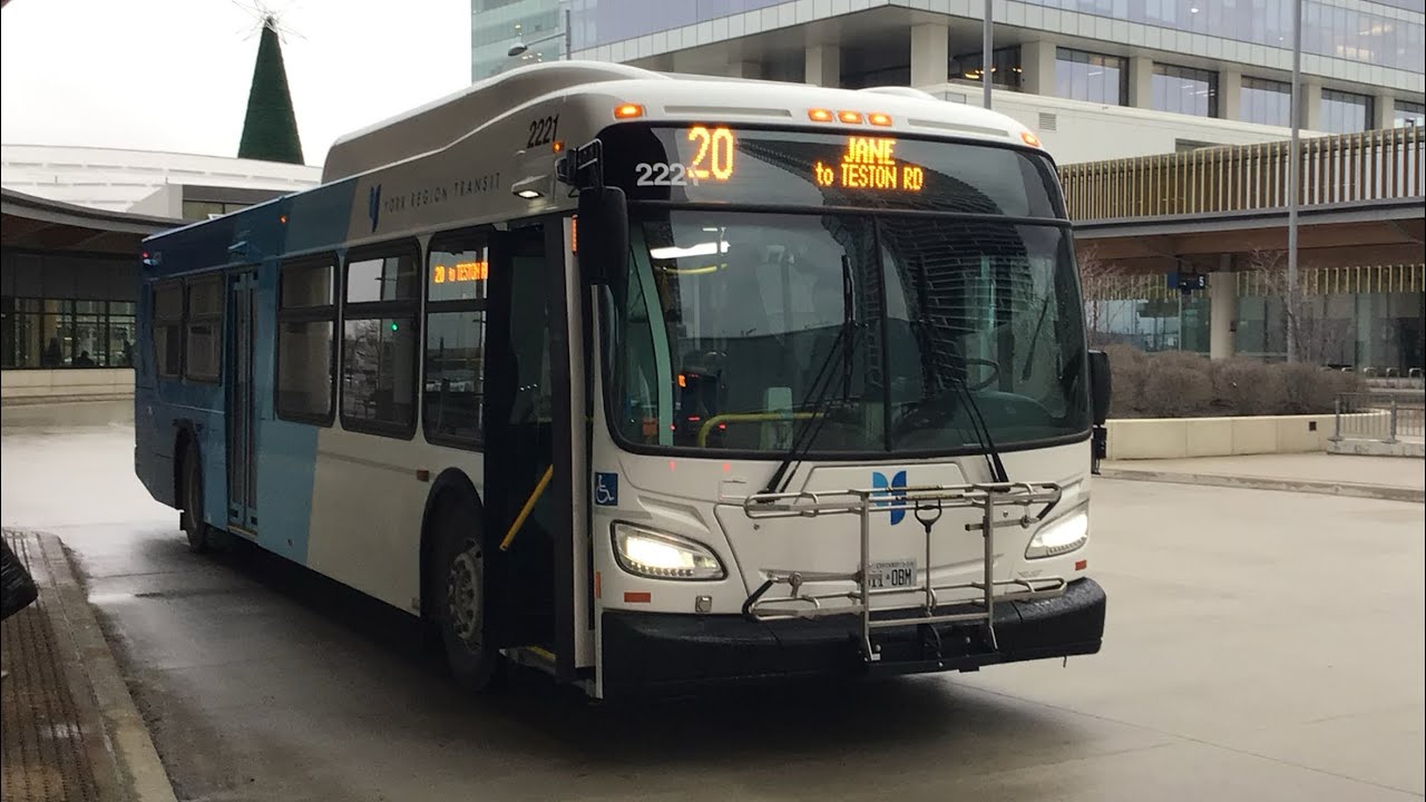 YRT Northbound Ride Video on 2221 on route Extra/ Cover 20 Jane to