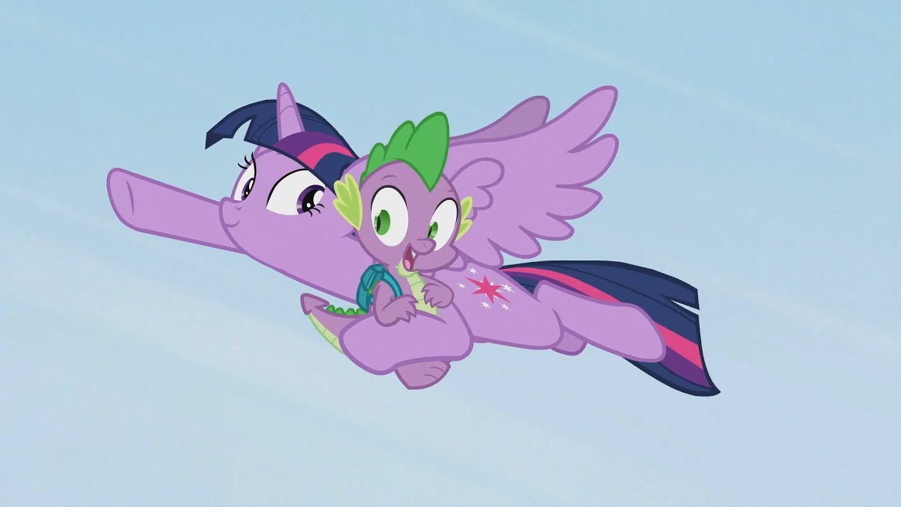 twilight sparkle and spike