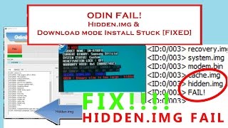 Samsung SOLVED!! Odin fail at hidden.img, Softbrick Recovered screenshot 2