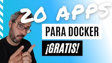 Descubre 20 aplicaciones que puedes instalar con DOCKER... ¡te encantarán!