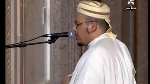من روائع الشيخ القزابري - آواخر سورة الرحمن 1432 هـ