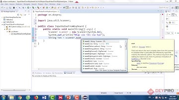 Học Java Cơ Bản: Bài 6- Nhập Dữ Liệu Từ Bàn Phím