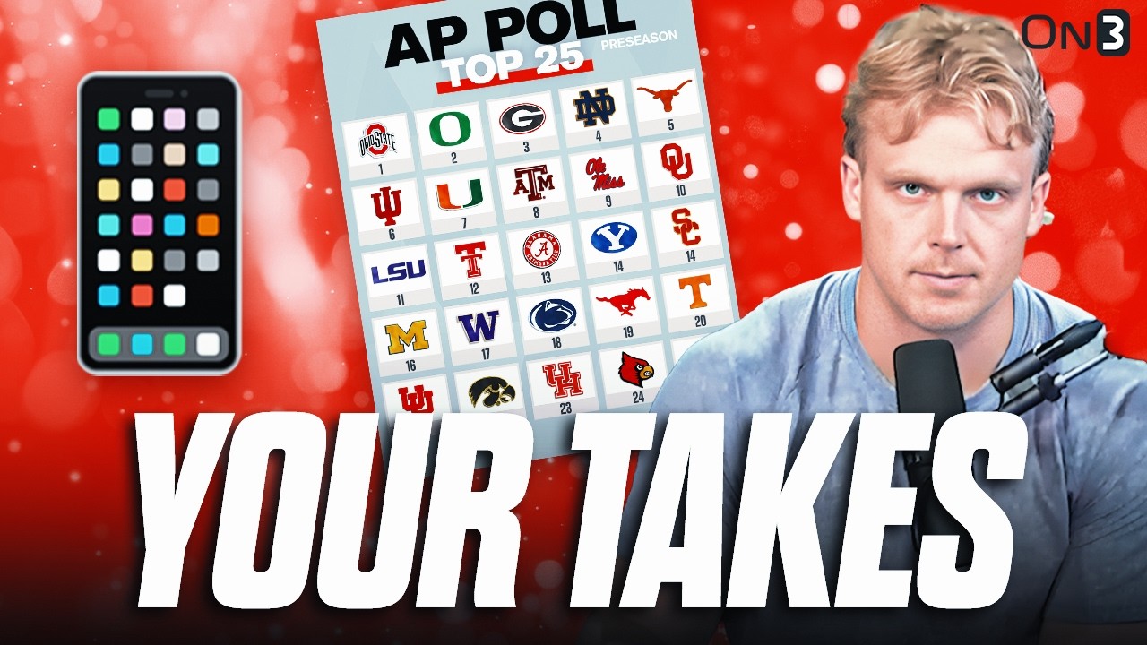 Do CFB Fans AGREE With The Latest College Football Top 25 Rankings?