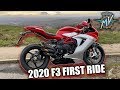 2020 MV Agusta F3 Test Ride - First Ride In The UK!