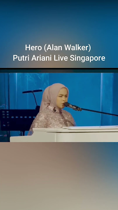 Hero   (Alan Walker) - Putri Ariani #alanwalker #hero #putriariani #shorts
