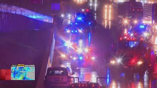2 CPD officers injured in crash on Dan Ryan Expressway at 35th Street