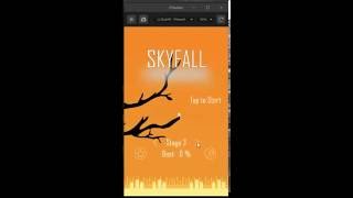 Skyfall -Addictive Game + buildbox template screenshot 2