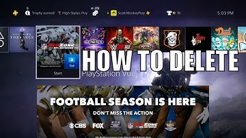 How to Delete Ads on PS4 Home Screen