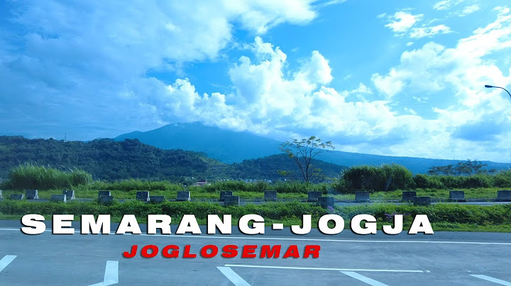 Semarang jogja naik kereta berapa jam