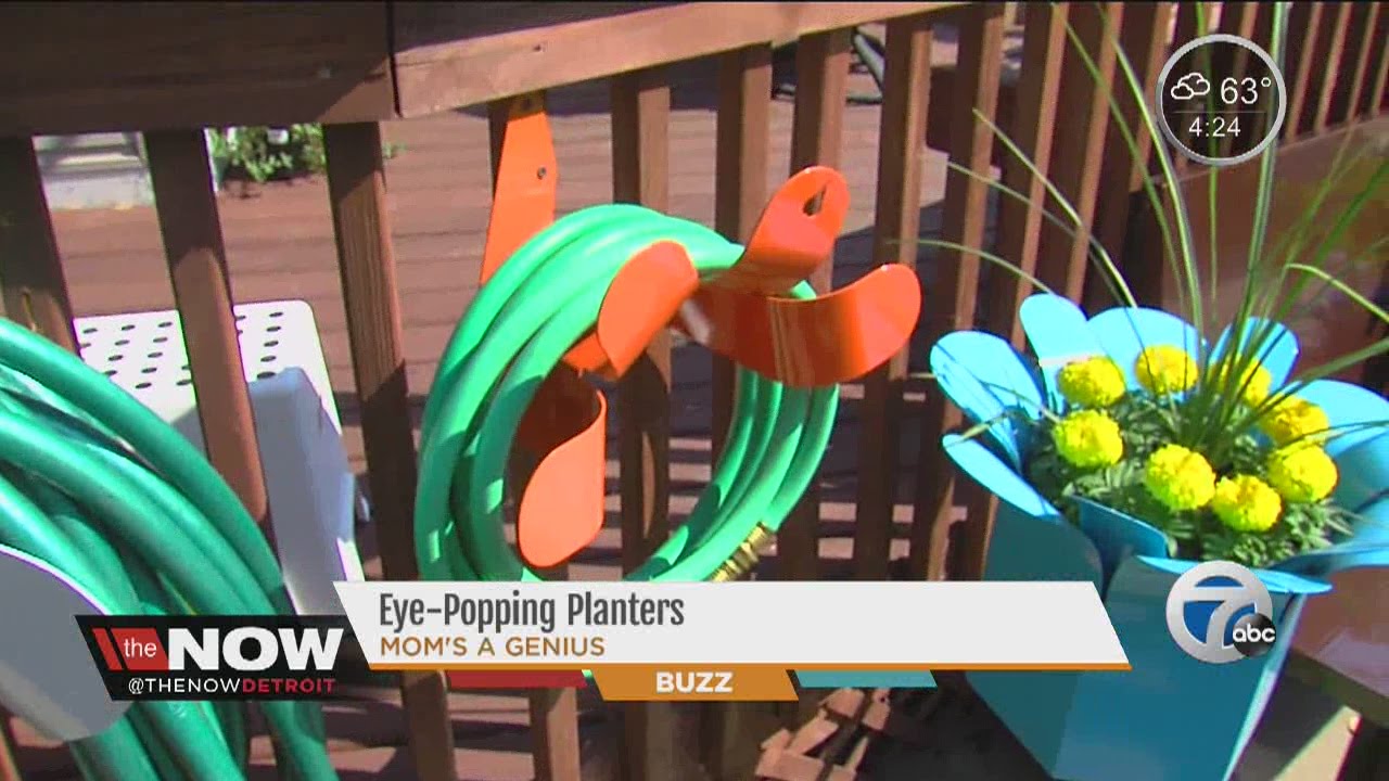Mom's a Genius: Eye-popping planters.