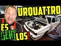 Wir BAUEN den MOTOR aus! - Audi Urquattro 10V TURBO! - Marco muss endlich ran!