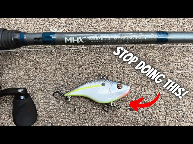 90% Of Anglers Don't Know How To Fish A Lipless Crankbait! Learn To Master  It With These Retrieves! 