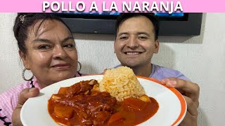 POLLO a La NARANJA Receta Facil Y Deliciosa