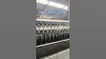 High speed servo motor gabion machine/gabion box machine#gabion #hexagonal#manufacturing